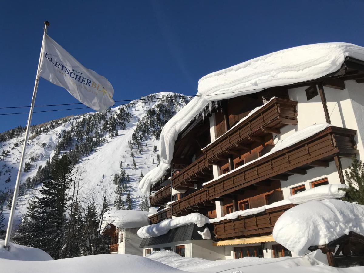 Hotel Gletscherblick Sankt Leonhard im Pitztal Bagian luar foto